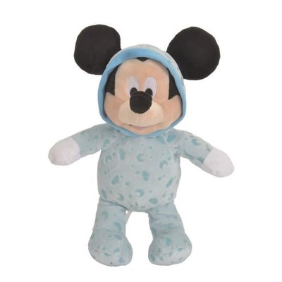 Baby Peluche Mickey Bleu - Disney NICOTOY