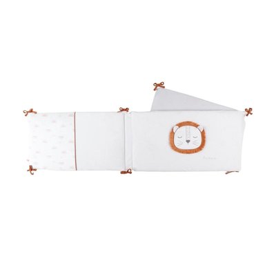 Tour de lit en veloudoux lion Babou NOUKIE'S