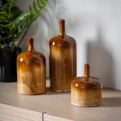 Set of 3 Ceramic Vase Ornaments SO'HOME