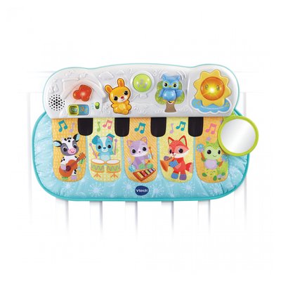 Baby TAP TAP PIANO DES LOULOUS Textile Multicolore VTECH