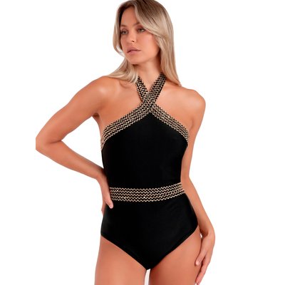 Maillot SÉDUCTION bain 1 pièce dos nu croisé Luxe Swim ADMAS