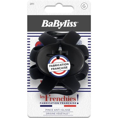 Pince cheveux anti-glisse végétale - Made in France BABYLISS