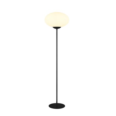 Lampadaire vintage verre et métal Fomento TRIO