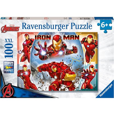 Puzzle Iron Man Marvel Avengers 100 pcs XXL RAVENSBURGER