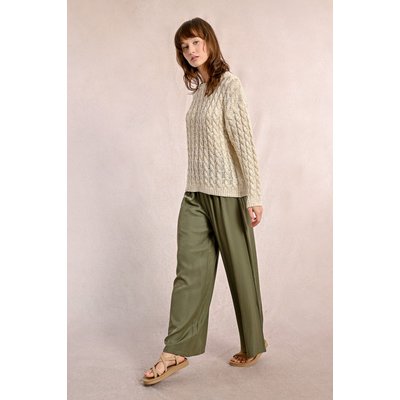 Pantalon fluide taille haute MOLLY BRACKEN