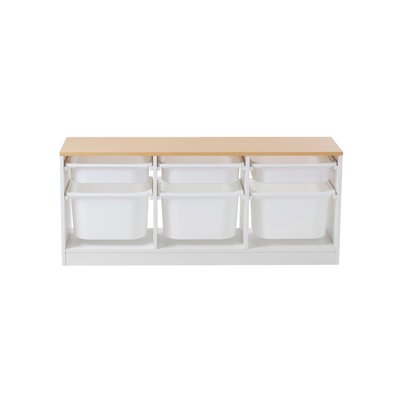 Meuble de rangement horizontal avec bac plastique VERTBAUDET
