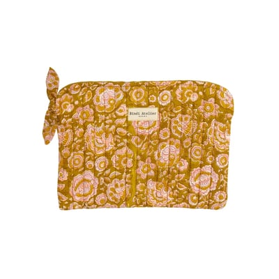 Pochette plate en coton Garda BINDI ATELIER