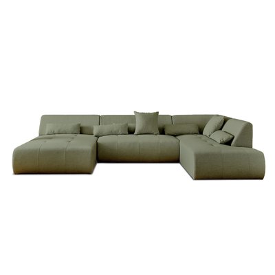Canapé Panoramique Tissu 7 places - ONYX LISA DESIGN