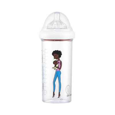 Biberon Maman-bébé Afro 360 ml 6 mois+ - Le Biberon Français LE BIBERON FRANCAIS