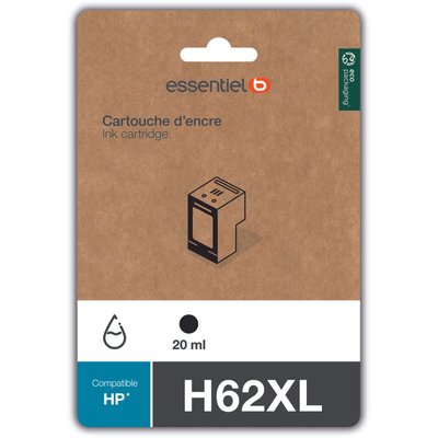 Cartouche d'encre H62 XL Noir ESSENTIEL B