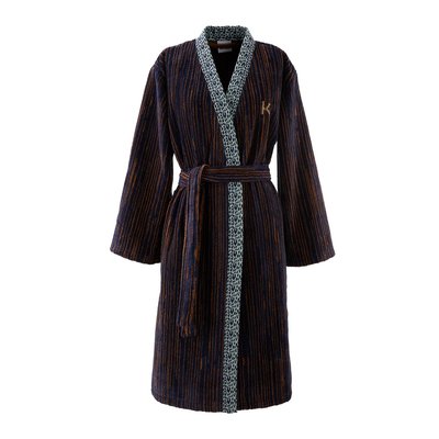 Peignoir de bain en jacquard de coton, K LÉOPARD KENZO HOME