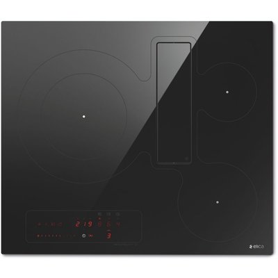 Plaque induction aspirante NIKOLATESLA FIT 3Z PRO 60 recyclage ELICA