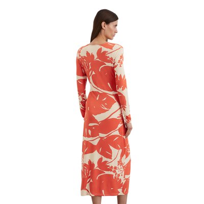 Robe en jersey slim style cache-cœur en qualité de viscose stretch MARC O'POLO