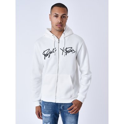 Veste a capuche zippé à broderie Origin PROJECT X