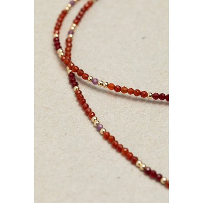 Collier-Bracelet double Queen - Flamme YAY PARIS