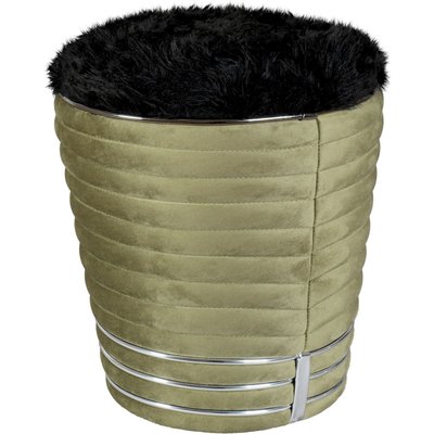 Tabouret rond en tissu, Doric 325 ARTE ESPINA