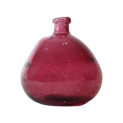 Vase dame-jeanne en verre recyclé h 23 cm SCANDIC SENSEI MAISON
