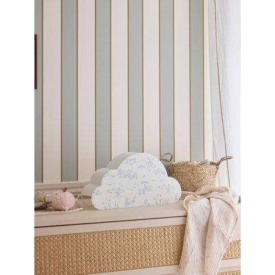 Lampe nuage en tissu imprimé esprit Jouy CYRILLUS