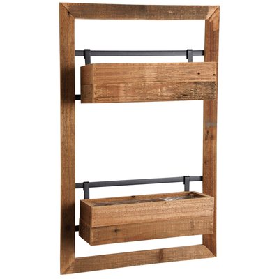 Double jardinière murale en bois Lofty AUBRY GASPARD
