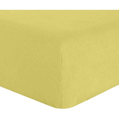 Drap housse lin lavé bonnet 30 cm uni, Signature BATON ROUGE