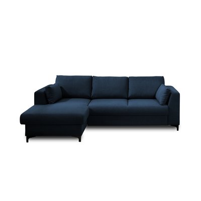 Canapé d'Angle Convertible en Tissu 4 places - TALA LISA DESIGN
