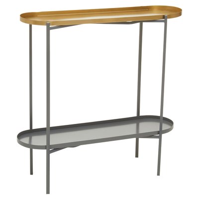 Pastel Metal Two-Tier Console Table SO'HOME