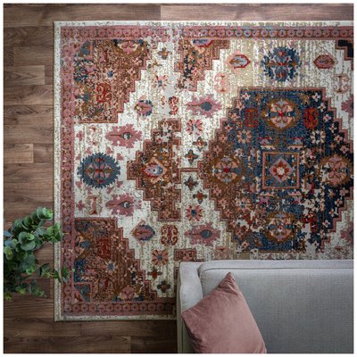 Traditional Geo Persian Style Rug SO'HOME