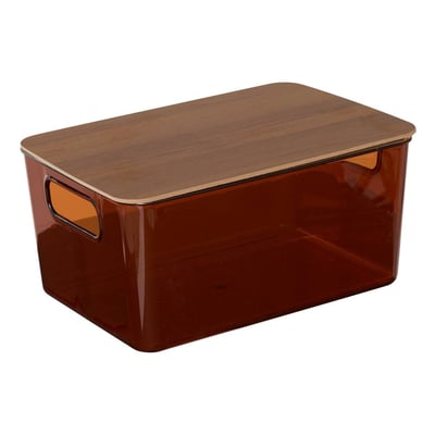 Boîte de rangement rectangulaire avec couvercle LYCIA 5FIVE SIMPLY SMART