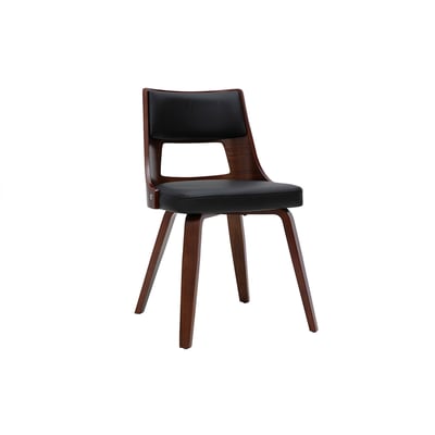 Chaise scandinave blanc et bois clair GARBO MILIBOO