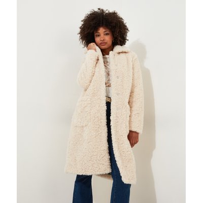 Manteau mouton beige La Redoute