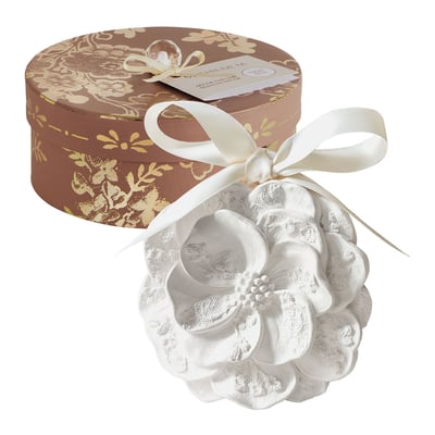 Coffret décor parfumé Voile de Lin TRÉSOR DE FLEURS MATHILDE M