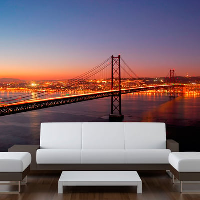 Papier peint intissé panoramique Ville et Architecture Bay Bridge - San Francisco EDEN