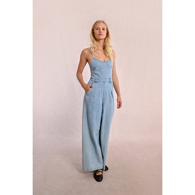 Combi-pantalon à bretelles denim MOLLY BRACKEN