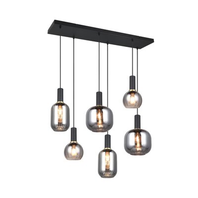 Suspension six lampes 92 cm Diva TRIO
