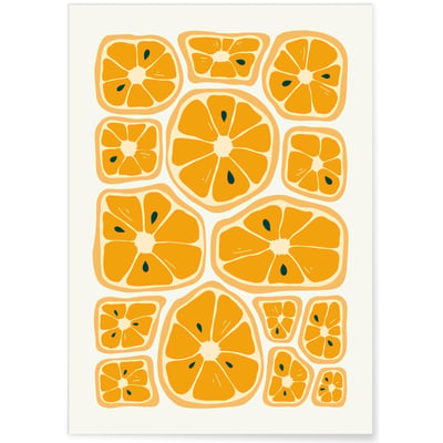 Affiche Rondelles d'Oranges L'AFFICHERIE