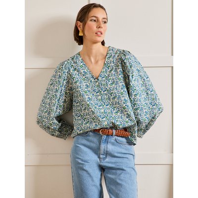 Blouse ample tissu Liberty CYRILLUS