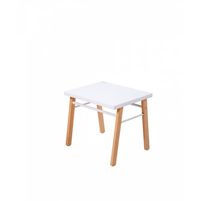 Pack Table enfant Gabriel + Chaise basse Louise Hybride blanc COMBELLE