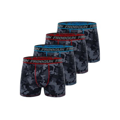Lot de 4 Boxers coton FREEGUN