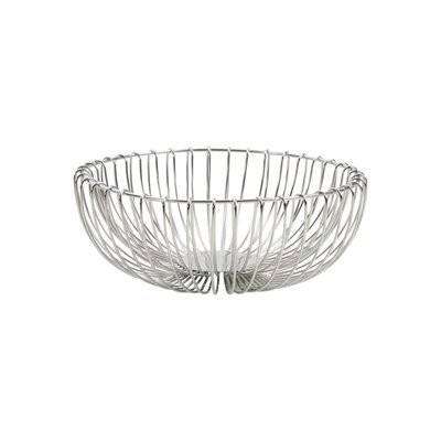 Coupe de fruits design Wire Wire argenté AUBRY GASPARD