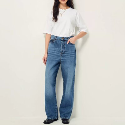 Jean large, taille haute, PAPERLOVE SESSUN