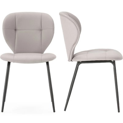 Lot de 2 chaises en tissu - SVEA HOMIFAB