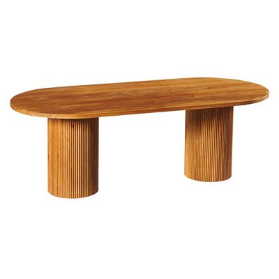 Table à manger ovale pieds design 220 cm IENA PIER IMPORT