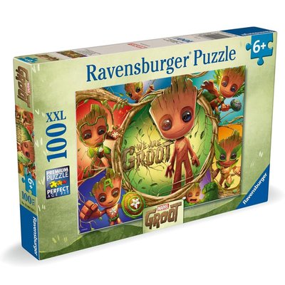 Puzzle Groot Marvel Avengers 100 pcs XXL RAVENSBURGER