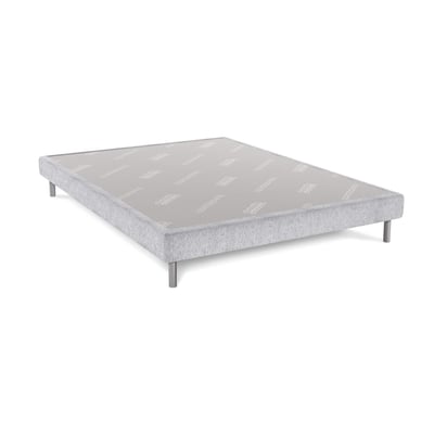 Sommier tapissier BELLINI avec pieds DUNLOPILLO