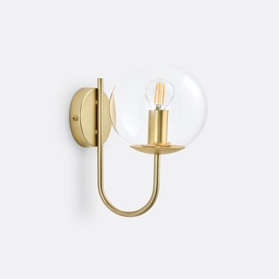 Applique laiton et verre, Moricio LA REDOUTE INTERIEURS