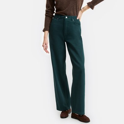 Pantalon large en coton LA REDOUTE COLLECTIONS
