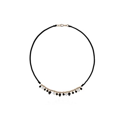 Collier cordon avec pampilles gouttes VIKRAM HIPANEMA