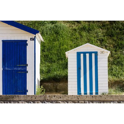 Tableau sur toile plage de Lancieux 45x65 cm CEANOTHE
