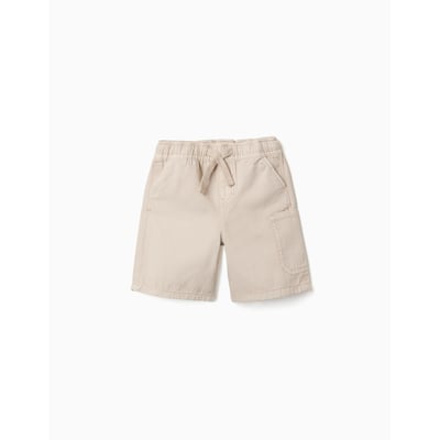 Short midi cargo en coton avec cordon de serrage ZIPPY