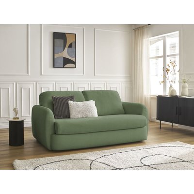 Canapé lit 3 places en tissu couchage 140x195 cm, JAURES BOBOCHIC